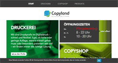 Desktop Screenshot of copyland.de